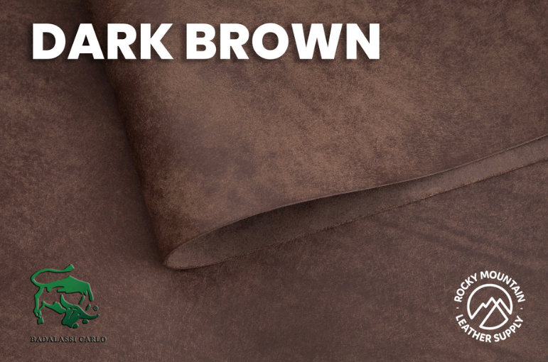 Leather Cow Keychain