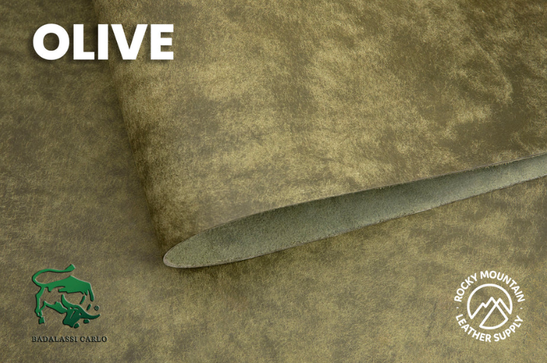 Leather Cow Keychain