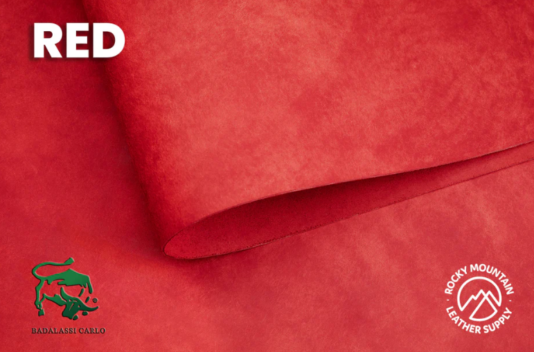 Leather Cow Keychain