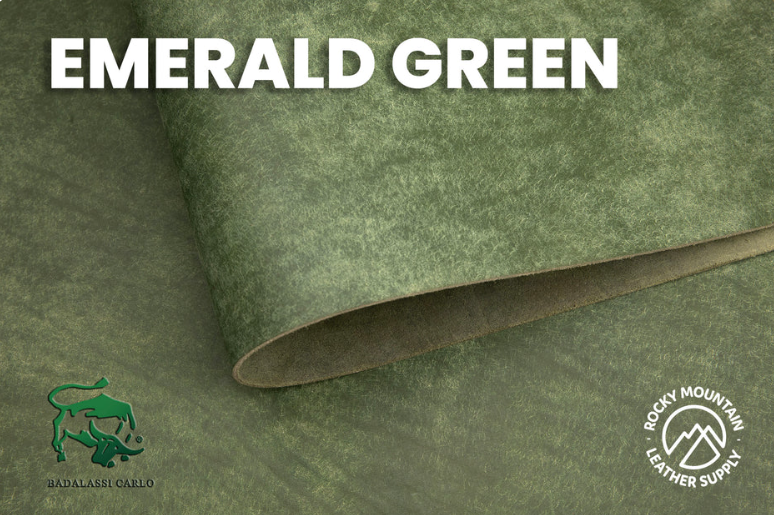 Leather Cow Keychain