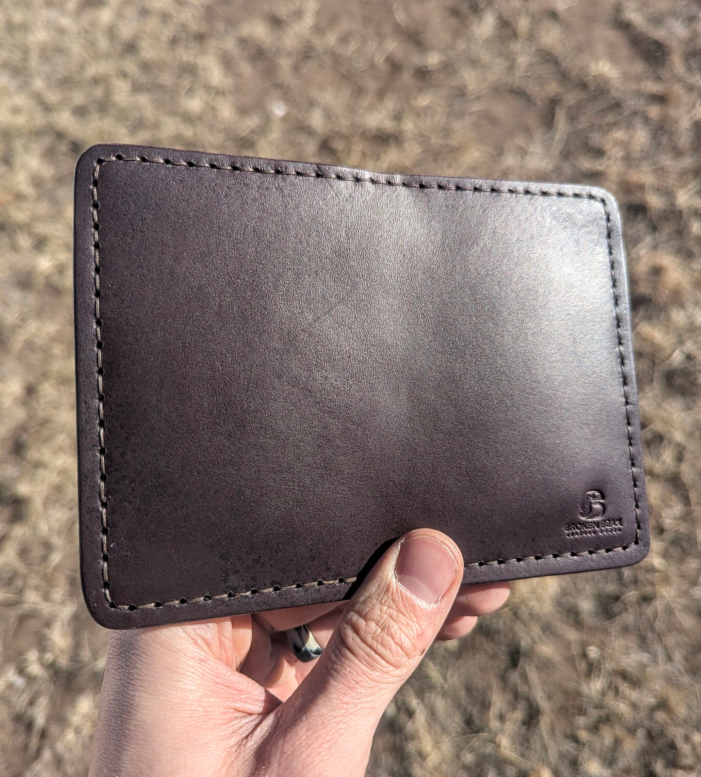 Vertical Wallet - English Bridle