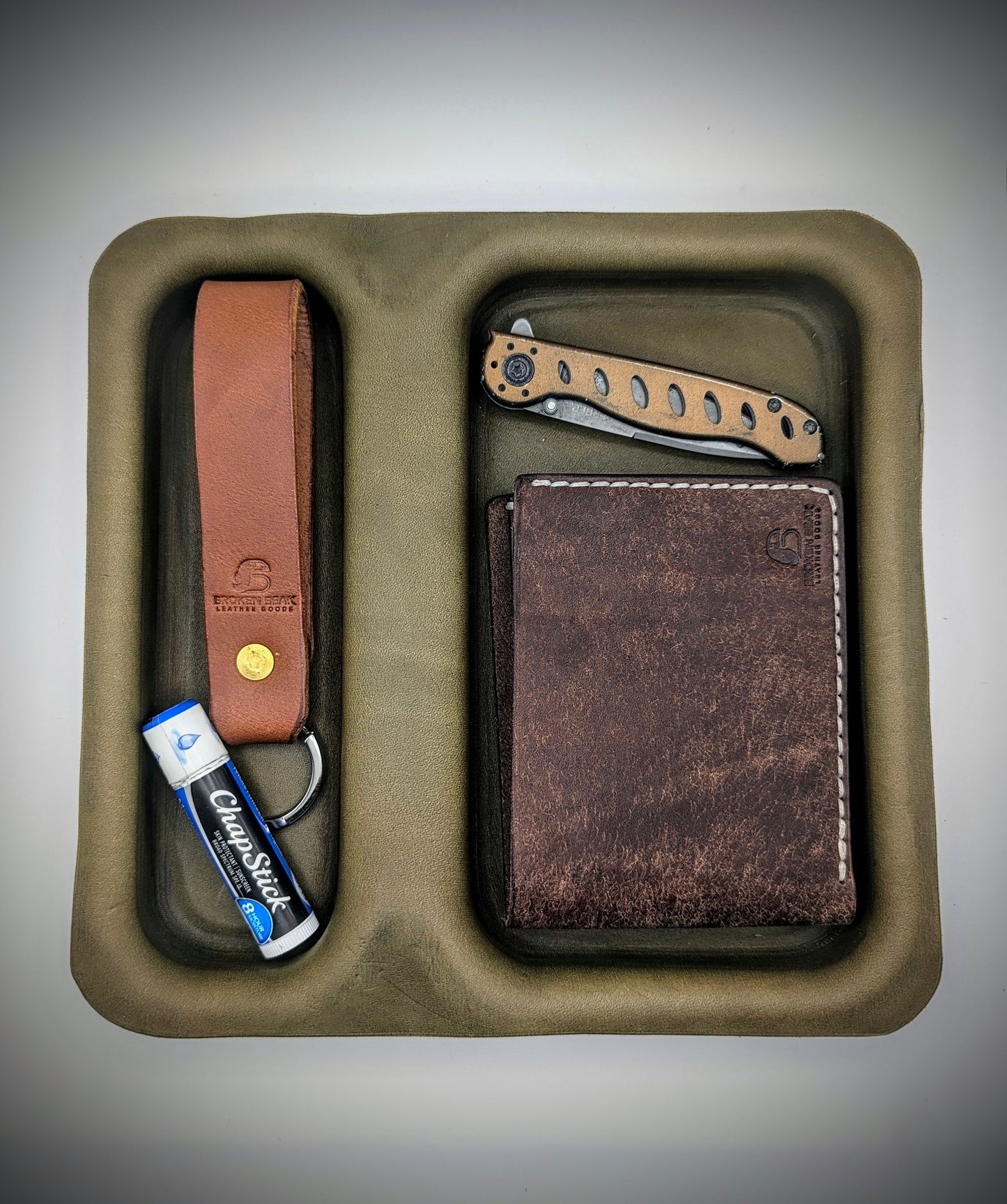 Leather Valet Tray
